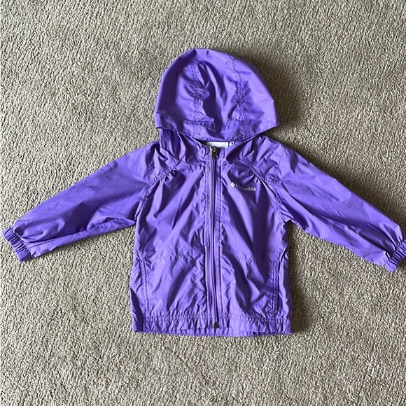 COLUMBIA Toddler Girl 2t Lightweight Jacket - Picture 5 of 8